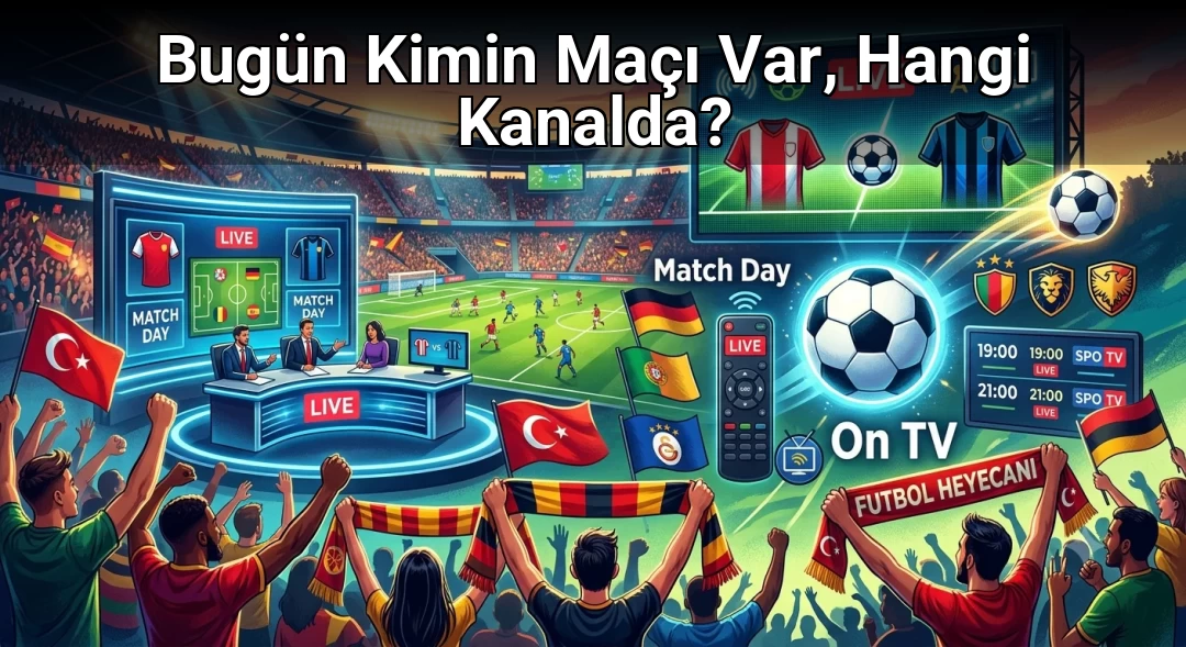 Bugün Kimin Maçı Var, Hangi Kanalda?